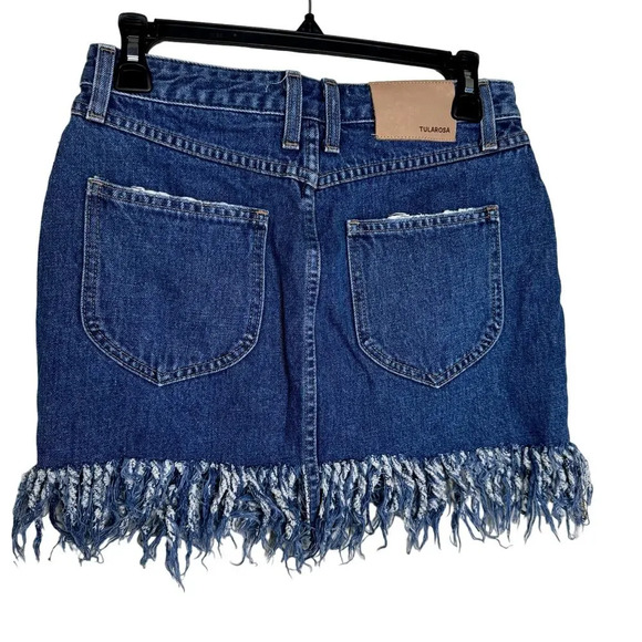 Tularosa Aubrey Mini‎ Denim Skirt - Picture 3 of 11